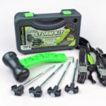 Outdoor Revolution Deluxe Storm Pegs, Straps and Mallet Kit
