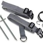 Kampa Lightweight Awning Buckle Tie Down Kit - Grey