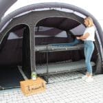 Folding Bunk Bed - 187 x 70 cm