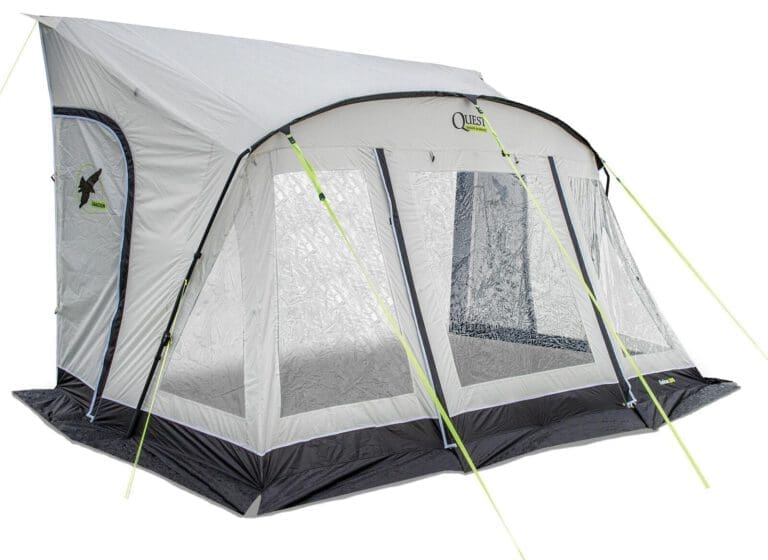 Quest Falcon 390 Caravan Poled Porch Awning