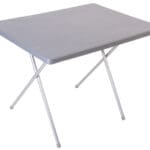 Quest Fleetwood Master Folding Camping Table - Grey