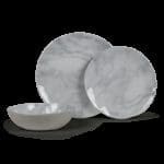 Melamine Dinner Set - 12 piece - Marble