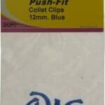 Push-Fit Collet Locking Clips Blue - Pack Of 5