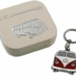 Volkswagen VW T1 Campervan Bus Key Ring - Red