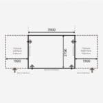 Dometic Club 390L Pro Air Inflatable Tall Motorhome Touring Inflatable Awning