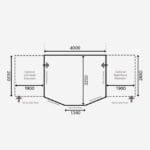 Dometic Ace 400S Pro Air Caravan and Motorhome Touring Inflatable Awning