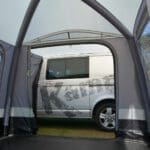 Kampa Cross Air Inflatable 180cm - 210cm Campervan Awning for VW, Bongo, Vito