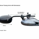 Milenco Aero Platinum Twin Pack Premium Towing Mirrors