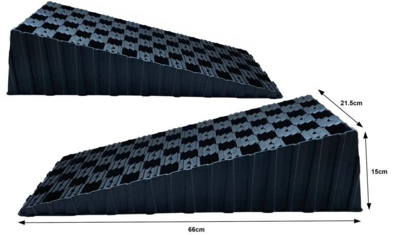 Milenco MGI Wedge XL - Pair of Level Ramps