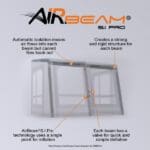 Vango Balletto 200 Lightweight Large Inflatable Air Caravan Awning