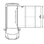 Cayman Cona Air Low (180-210) Campervan Awning