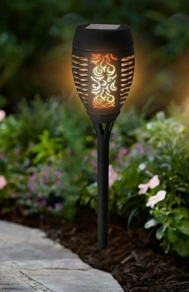 Flame Torch Solar Light