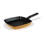 Camping Square Frying Pan with Removable Handle - 24cm - Sunset