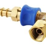Cadac Quick Release Brass Angle Coupling for Cadac Barbecues and 2 Cook