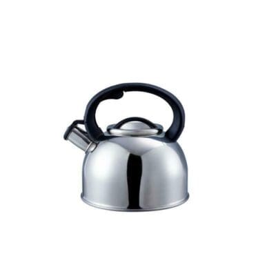 2.5 Whistling Kettle - Large 2.5 Litre Capacity - Silver