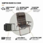 Vango Hampton Grande DLX Super Sized Chair
