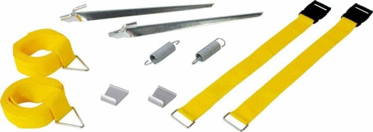 Fiamma Storm Tie Down Kit S - Yellow