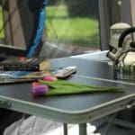 Vango 2 Litre Stainless Steel Whistling Kettle with Folding Handle