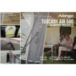 2022 Vango Tuscany 500 Pro Premium Air Large Caravan Awning