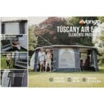 2022 Vango Tuscany 500 Pro Premium Air Large Caravan Awning