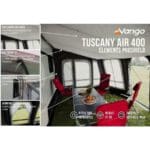2022 Vango Tuscany 400 Pro Premium Inflatable Air Large Caravan Awning