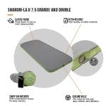 Vango Shangri-La II 7.5cm Self-Inflating Double Mattress