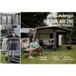 2022 Vango Riviera 390 Pro Premium Inflatable Air Large Caravan Awning