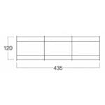 Vango Family Steel Poled Windbreak - Cloud Grey