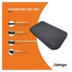 Vango California 10cm Rock 'n Roll Self-Inflating Mattress / Mat