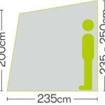 Quest Falcon 260 Air Caravan Awning