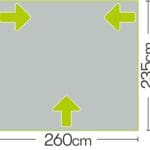 Quest Falcon 260 Air Caravan Awning