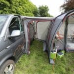 Vango Cove II Poled Low Driveaway Campervan Awning - fits 180 - 210