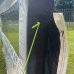 Quest Falcon Airshield 500 3 Panel Modular Air Windbreak