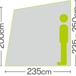 Quest Falcon 325 Air Caravan Porch Awning