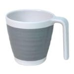 Melamine Set of Four - Grey