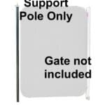 Isabella Support Pole for Windscreen Gate - Carbon X