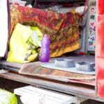 Portable Dog Water Bowl and Mat - Grey