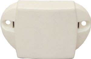 Push Button Lock White