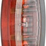 Hella Right Hand (Offside) Side Marker for Caravan with Grey Base