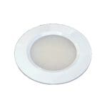 Vechline Lyra 3w Mini SMD Warm White LED Recessed Downlighter - White