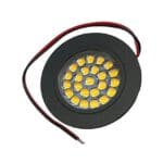 Vechline Corvus 2w Mini SMD Warm White LED Recessed Downlighter - Black