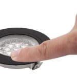 Vechline Corvus 2w Mini SMD Warm White LED Recessed Touch Downlighter - Black