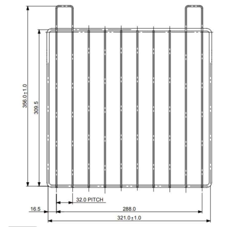 Oven Shelf Spinflo 420