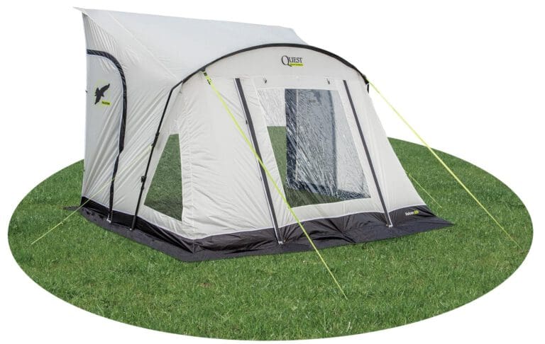 2023 Quest Falcon 325 Super Lightweight Poled Caravan Porch Awning