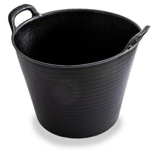 25 Litre Flexi Tub With Handles - Black