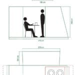 Coleman Journeymaster M Lightweight Poled Campervan Driveaway Awning - 180 - 210cm