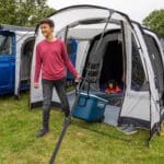 Coleman Journeymaster M Lightweight Poled Campervan Driveaway Awning - 180 - 210cm