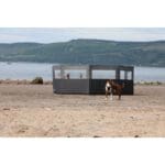 Vango Inflatable 5 Panel Windbreak - Grey - Elements Pro Shield Sentinel