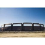 Vango Modular Inflatable Air Shadow Grey Windbreak - Single Panel - 155 x 125