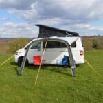 Maypole Stratford Low (180-210) Inflatable Air Sun Canopy for Campervans VW